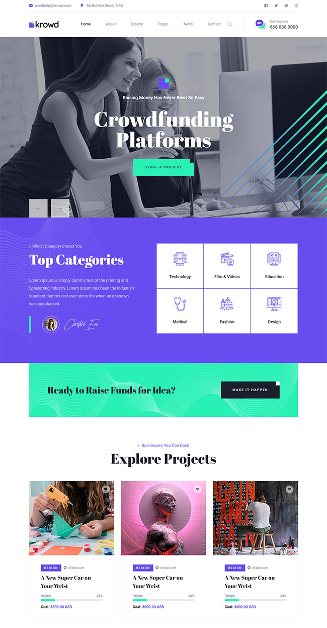 众筹平台搭建wordpress