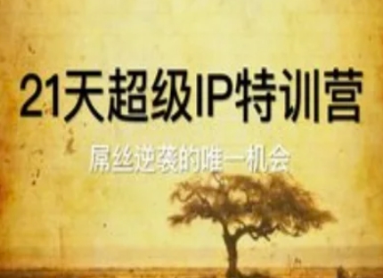 21天超级IP特训营，屌丝逆袭的唯一机会-SEO论坛-分享经验-东莞市快语信息咨询有限公司
