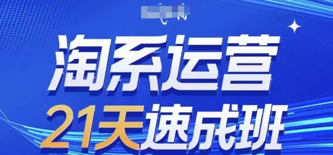 淘系运营21天速成班(更新25年4月)，0基础轻松搞定淘系运营，不做假把式-SEO论坛-分享经验-东莞市快语信息咨询有限公司