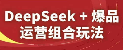 DeepSeek+爆品运营组合玩法，2025淘系精品课-SEO论坛-分享经验-东莞市快语信息咨询有限公司