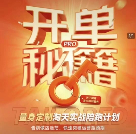淘宝开单秘籍PRO，量身定制淘天实战陪跑计划，告别做店迷茫、快速突破运营瓶颈期(更新)-SEO论坛-分享经验-东莞市快语信息咨询有限公司